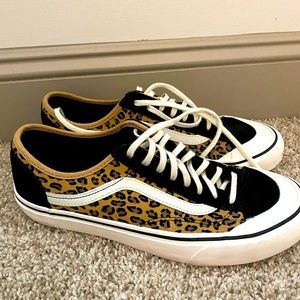 Leopard Print Classic Vans
